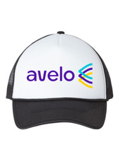 Avelo Airlines Logo US American Travel Souvenir Retro Vintage Trucker Hat Cap picture