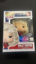 VAULTED EXCLUSIVE LE DIAMOND GLITTER Dolly Parton Funko Pop Rocks #351 picture
