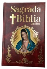 Sagrada Biblia Catolica Familiar Rojo Holy Bible Red Catholic Family picture