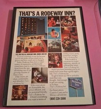 Rodeway Inn Hotel Vintage Framed Print Ad 1978 8.5X11 picture