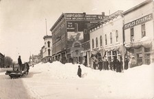 Street View Hastings MI Michigan #3 RPPC Photo Postcard COPY picture