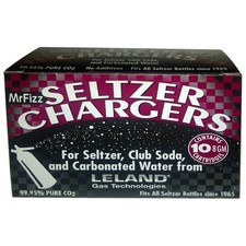 Leland Soda Chargers Seltzer Chargers Co2, 40 Count,Silver picture