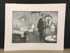 Gore Vidal's Lincoln Book Original Illustration by Thomas B Allen Franklin Mint  picture