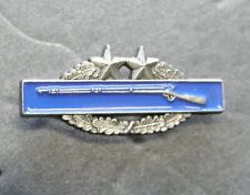 ARMY COMBAT INFANTRY BADGE CIB 3RD AWARD LAPEL PIN 1.26 INCHES picture