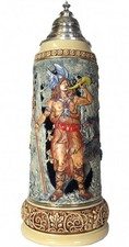 German Beer Hermann the Cherusk, 3 liter tankard, beer mug, Limitaet 2014 picture