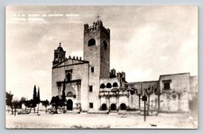 Actopan Mexico INAH Museum Main Facade RPPC Real Photo Postcard Vintage Gimont picture