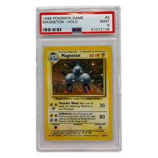 Magneton - Holo PSA 9 1999 Pokemon Game Card #9 picture