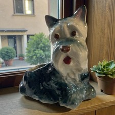 Royal Copley Scottie Dog Planter 1941-57 Scottish Terrier 5 1/4