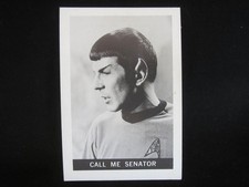 1967 Leaf Star Trek Trading Card #48 Call Me Senator picture