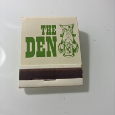The Den in The Palmer House Chicago Restaurant Full Matchbook VGC picture