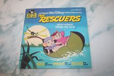 Vintage 1977 Walt Disney Book with Record Story of The Rescuers picture