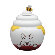 Disney Winnie the Pooh Hunny Pot Ceramic Coin Bank picture