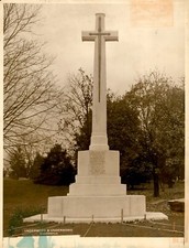 GA222 1927 Original Underwood Photo CANADA MONUMENT TO AMERICAN DEAD @ ARLINGTON picture