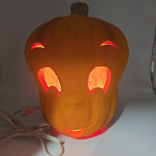 Casper the Friendly Ghost 1995 Jack O' Lantern Light Pumpkin Halloween 10