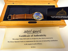 Disney Marc Davis Signature Series Tinker Bell Limited Edition Watch, Untested picture