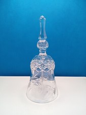 Vtg Violetta Crystal Bell Hand Cut 24% Lead Crystal See Description Grandma Chic picture