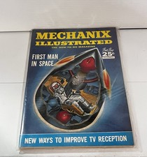 Old Vintage Dec 1958 Mechanix Illustrated IDEAS HOW TO Magazine 1st Man in Space picture
