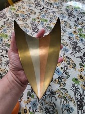 Vintage Taxco Mexico Mid Century Mixed Metal Tray/Dish  picture