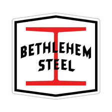 Bethlehem Steel Logo STICKER Vinyl Die-Cut Decal picture