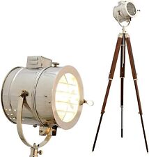 Nautical Hollywood Marine Vintage Spotlight Floor Lamp Home Decor Search Light picture