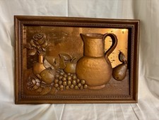 VINTAGE 1970S COPPERCRAFT GUILD 3-D WALL HANGING ￼￼ picture