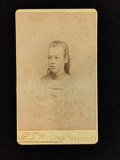 1893 Francis Addams-Williams CDV Llangibby Castle R Tudor Williams Monmouth picture