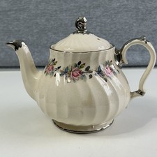 VTG Sadler England Teapot Floral 5