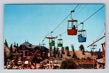 Anaheim CA-California, Skyway Ride, Disneyland Vintage Souvenir History Postcard picture