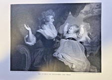 Vintage Magazine Illustration 1897 Duchess of Devonshire & Child picture