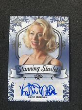 2016 Leaf Stunning Starlets Katie Morgan Autograph #/10 picture