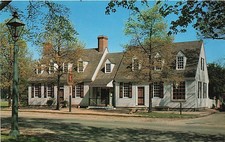 Postcard VA: Chowning's Tavern, Williamsburg, Virginia picture