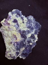 166g   Rare Purple Fluorite Cube Specimen Inner Mongolia    picture