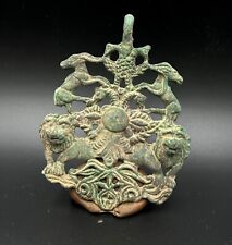 Antique Near Eastern Bactrian Bronze Necklace Pendant picture