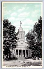 K63/ Walden New York Postcard c1910 Dutch Reformed Church 356 picture