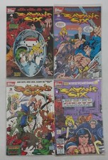 Jack Kirby's Satan's Six #1-4 VF/NM complete series SEALED in bags w cards - set picture