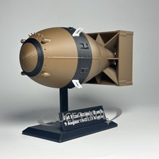 WWII Fat Man Nagasaki Atomic Bomb Static 3D Model Military Home Desk Decoration picture