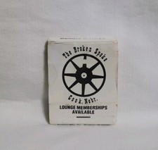 Vintage The Broken Spoke Restaurant Lounge Bar Matchbook Cook NE Advertising picture