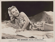 HOLLYWOOD BEAUTY ANN SHERIDAN STYLISH POSE STUNNING PORTRAIT 1940s Photo C37 picture