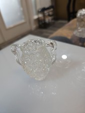 Vintage 2-1/2 Crystal Miniature Vase. picture