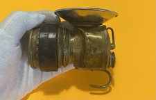 Vintage Antique Justrite Brass Coal Miner's Carbide Lamp Lantern USA picture