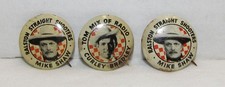 3 Tom Mix Ralston Straight Shooters Pinback Buttons  picture