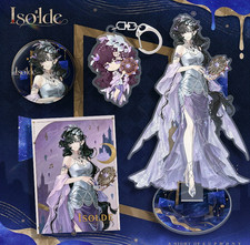 Reverse: 1999 Isolde Acrylic Stand Figure Tinplate Badge Keychain Photocard picture