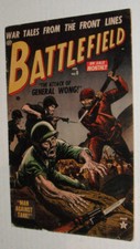 Battlefield # 8...VG  4.0 grader..1953 Atlas comic book--re picture