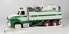 2017 Hess Dump Truck and Loader New in Box Lights Sounds Original Packaging picture