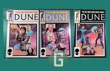 DUNE #1-3 (1985) Complete Limited Series Set Official Marvel Adaptation VF/NM picture