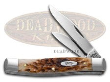 Case xx Knives Texas Jack Jigged Amber Bone Handle CS Steel Pocket Knife 00077 picture