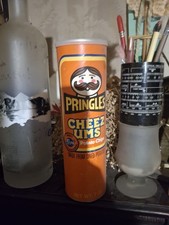 70's Vintage Pringle's Cheez-Ums can (First design) empty picture