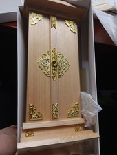 Japanese KAMIDANA Shinto Altar Mini Home Shrine Household Shelf Ornament Set New picture