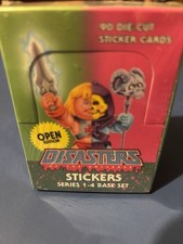 DISASTERS OF THE UNIVERSE Series 1-4 Sealed Garbage Pail Kids MOTU GPK OPEN EDT picture