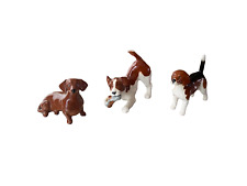 Beswick England Vintage Dog Figurines ~ Lot of 3 ~ Beagle, Dachshund, Terrier picture